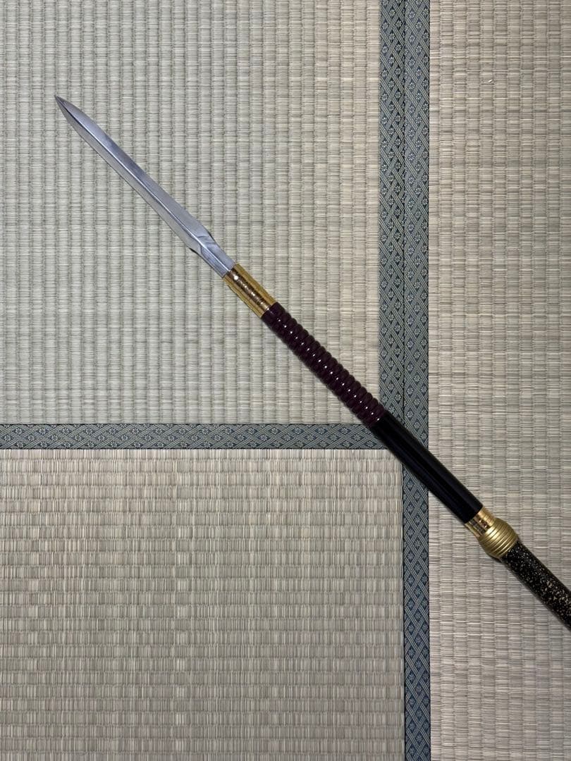 槍　やり　3本継　模造刀　模擬刀　美術刀　舞踊　大衆演劇　芝居