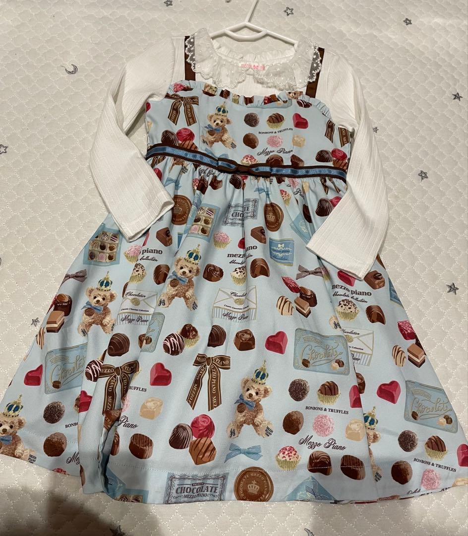 メゾピアノ　ボンボンショコラ　ワンピース