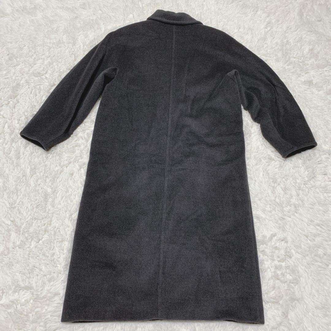 【美品】マックスマーラ 白タグ チェスターコート カシミヤ混 ロング