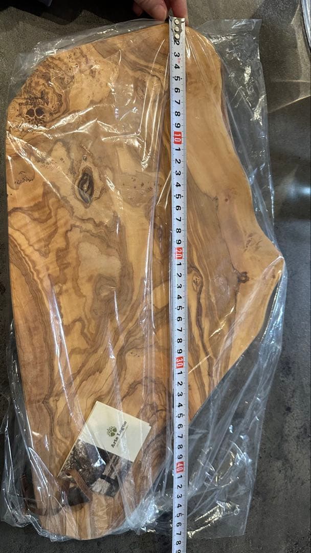 アルテレニョ ナチュラルカッティングボード オリーブウッド 刻印タグあり