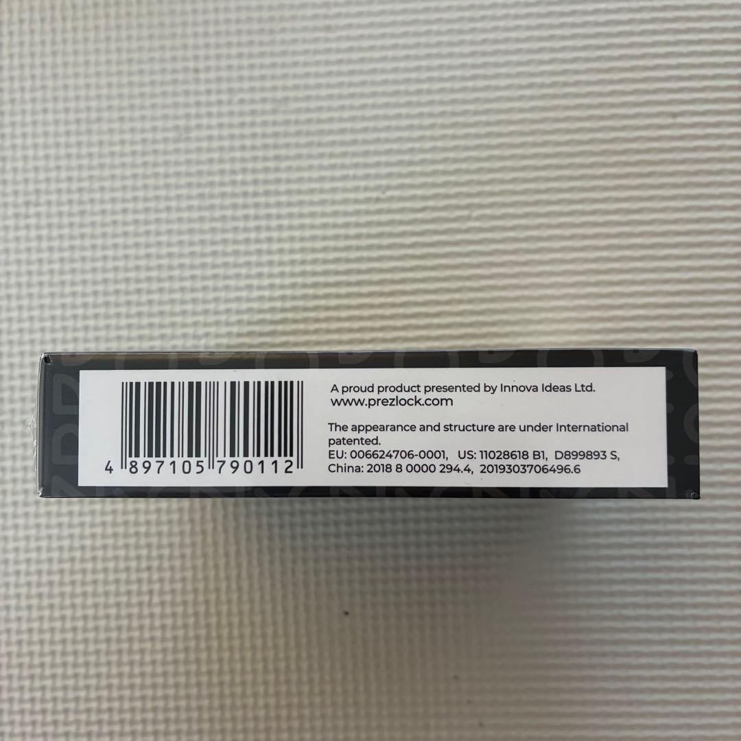 【新品】Prezlock 指紋認証 スマート南京錠 IP65 防水 アプリ連携