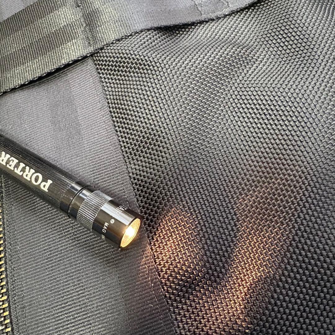 （値下）ポーターPORTERヒートHEAT トートバッグ 黒 吉田カバ 2way