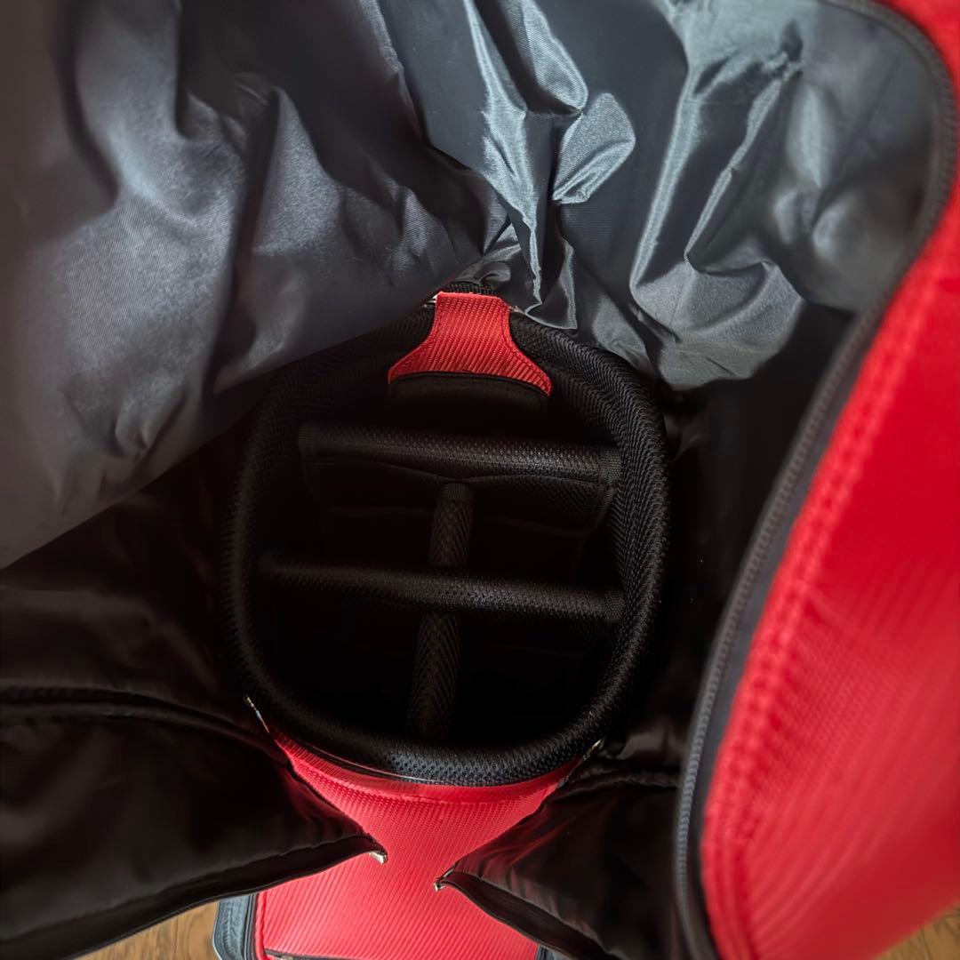 【未使用•長期保管】スリクソン Srixon キャディバッグ 赤