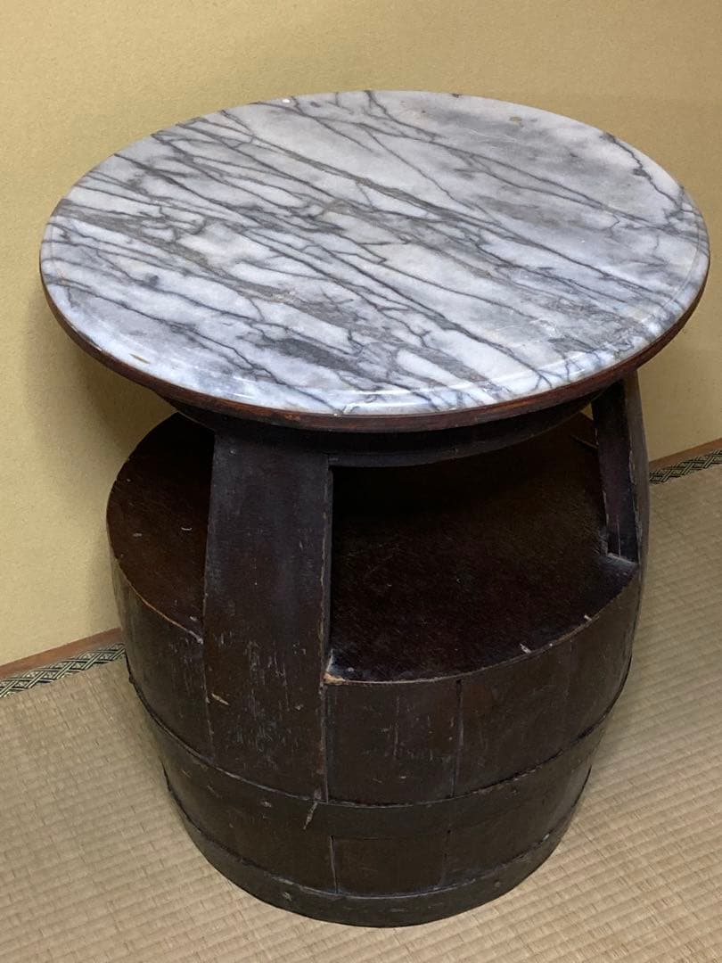 樽 樽型 テーブル ホロウタイプ