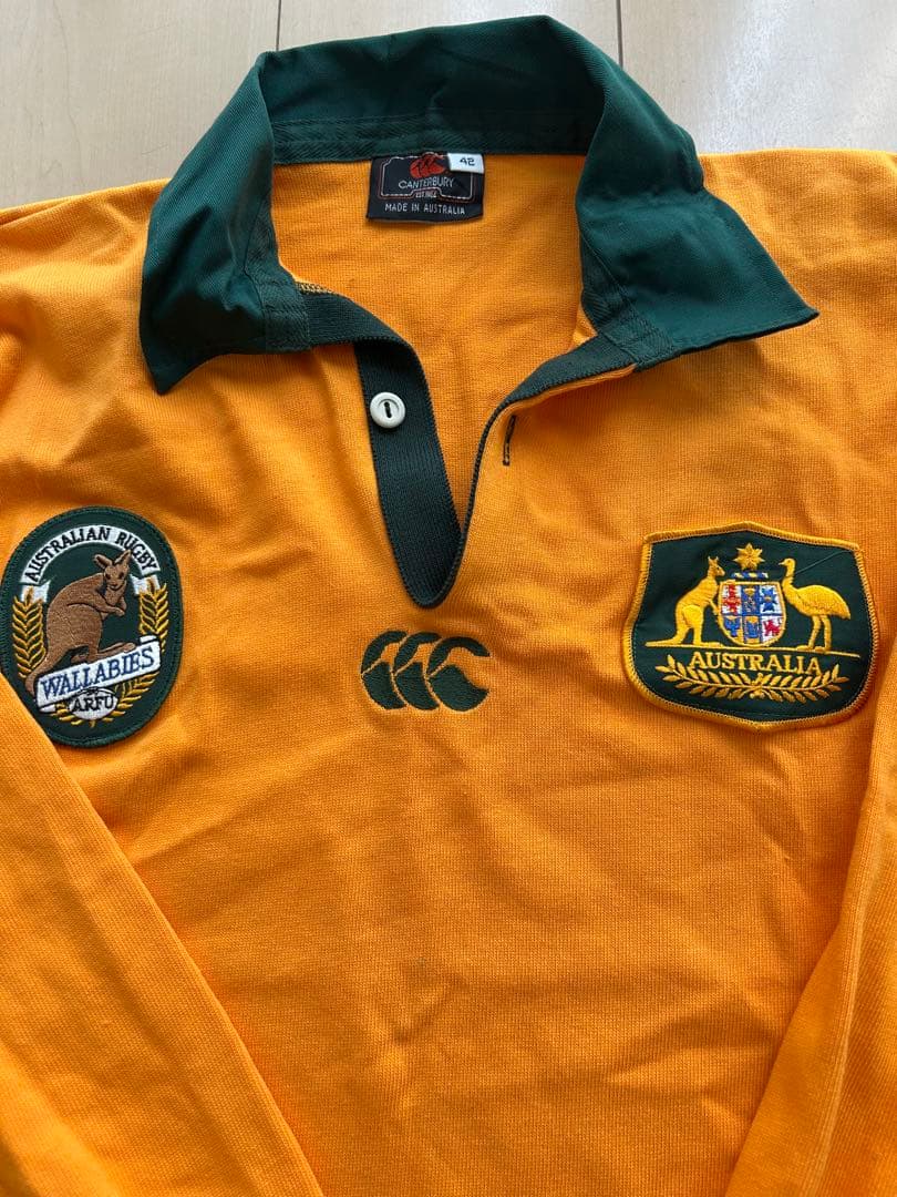 オーストラリア代表 ラガーシャツ 長袖