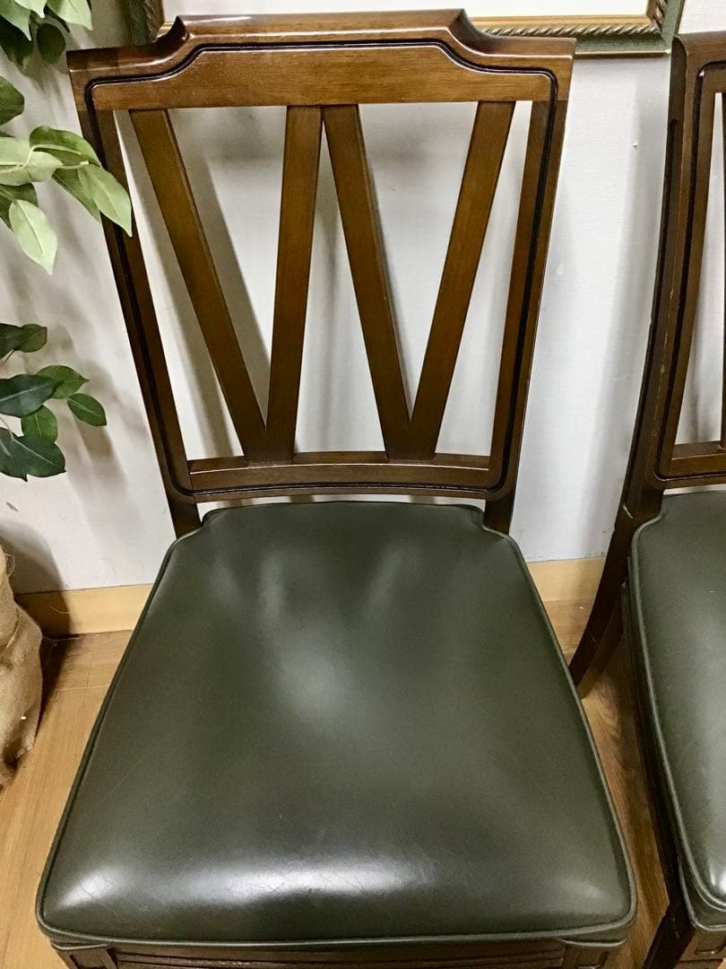 管376☆マルニ☆maruni☆地中海☆ダイニングテーブル☆チェア4脚