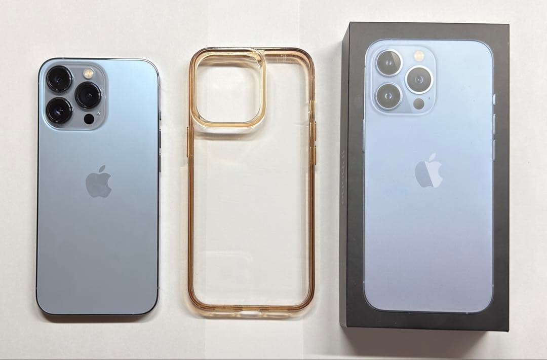 【美品】iPhone 13 Pro 256GB シエラブルー