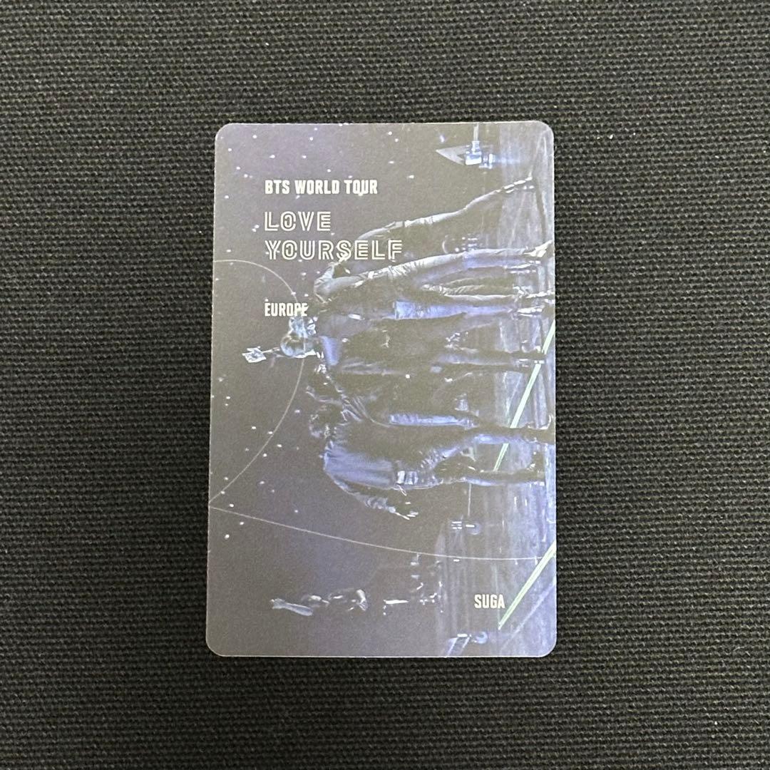 BTS ユンギ LYS ヨーロッパ ブルーレイ トレカ
