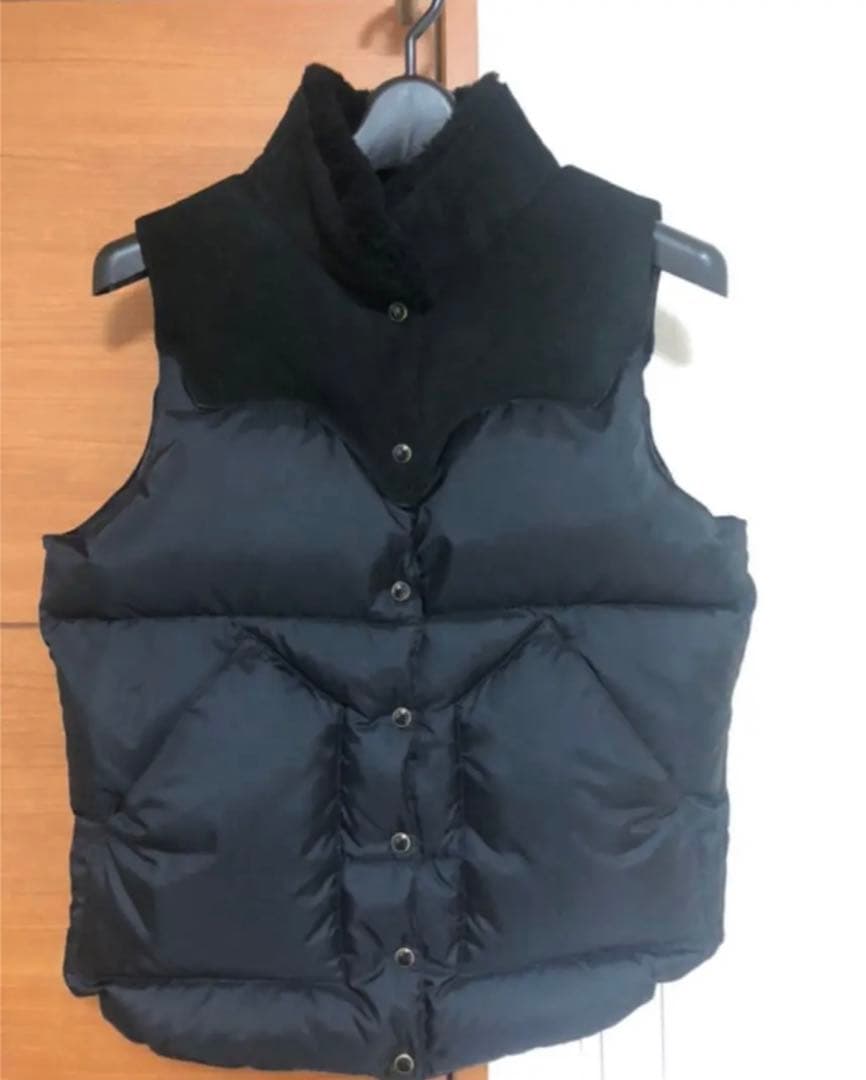 ロッキーマウンテンダウンベストRocky Mountain 黒