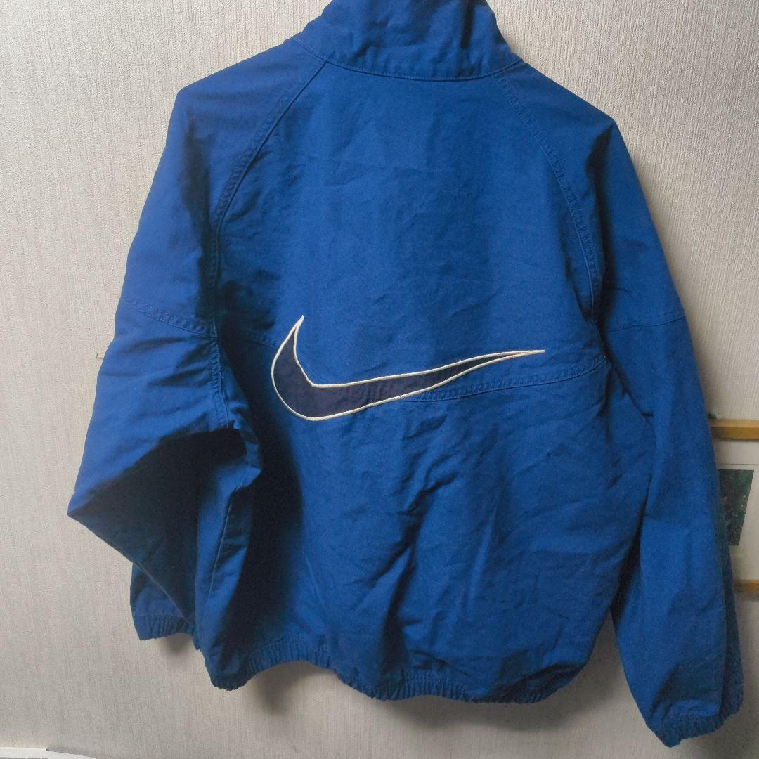 Nike ハーフジップジャケット L 青
