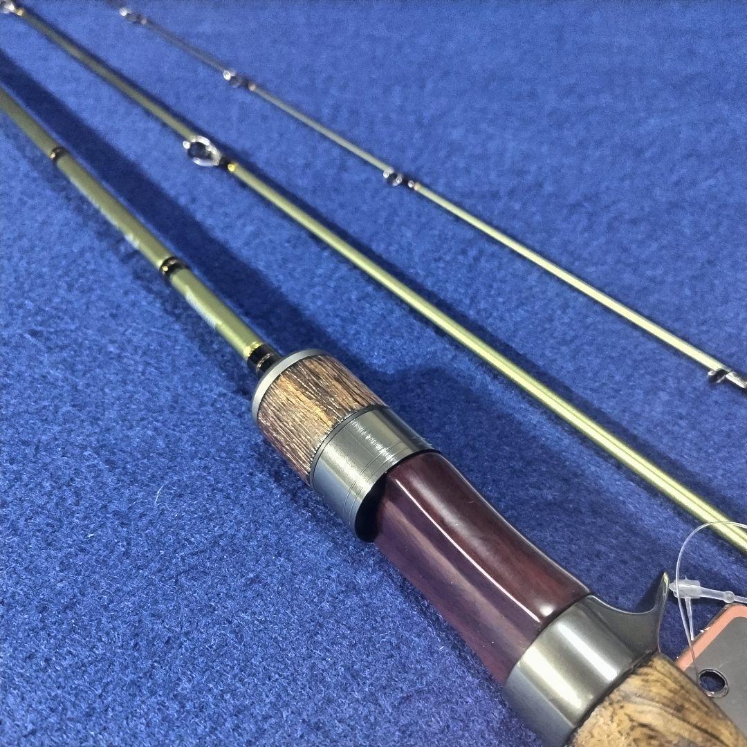 軽量マルチピースロッド 1.53m 5ft ベイト 3ピース トラウト 渓流