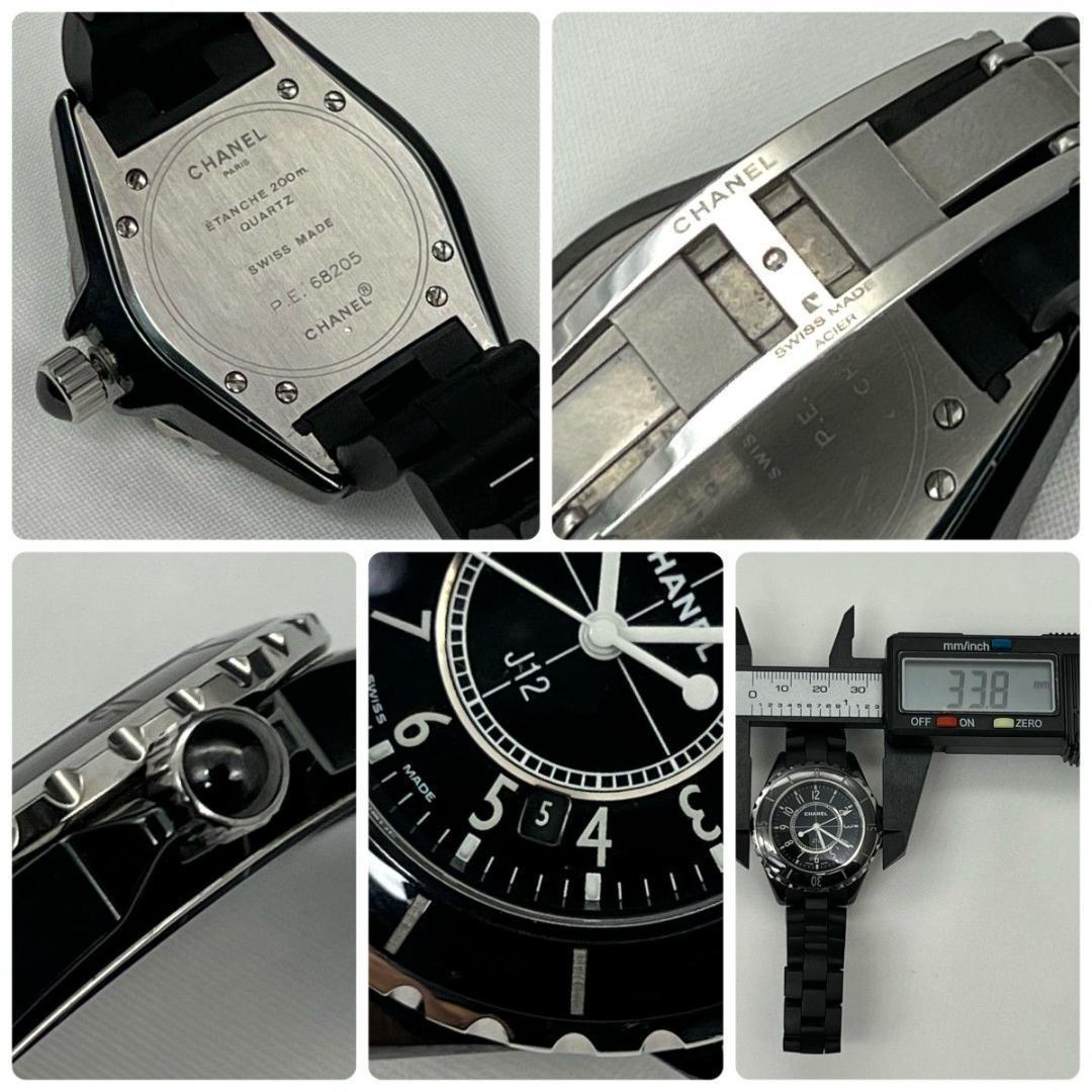 【新品電池交換】 シャネル J12 ブラック セラミック ブラック ボーイズ