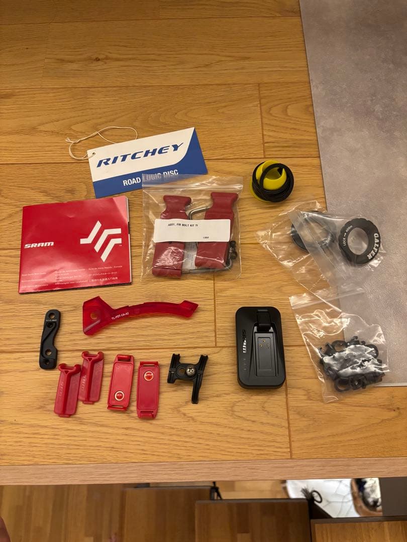 リッチー　ロジック　スラム　E1 クロモリ　ホイールセット