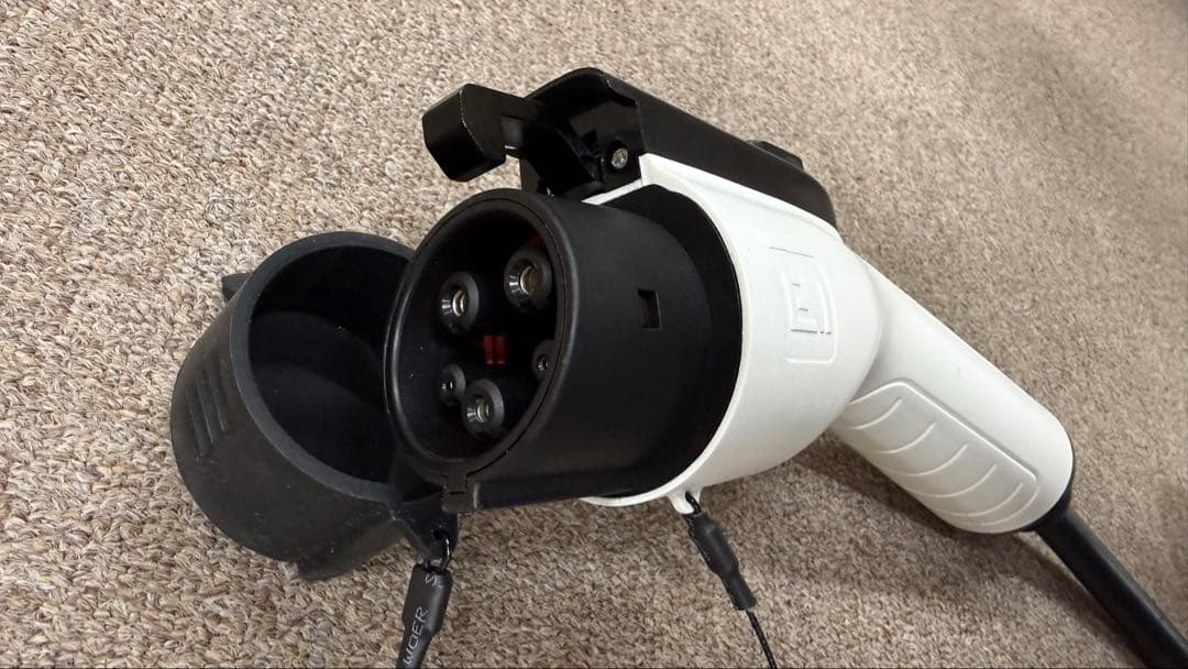 SubSun EV充電器 普通充電 100V対応 ホワイト 5m