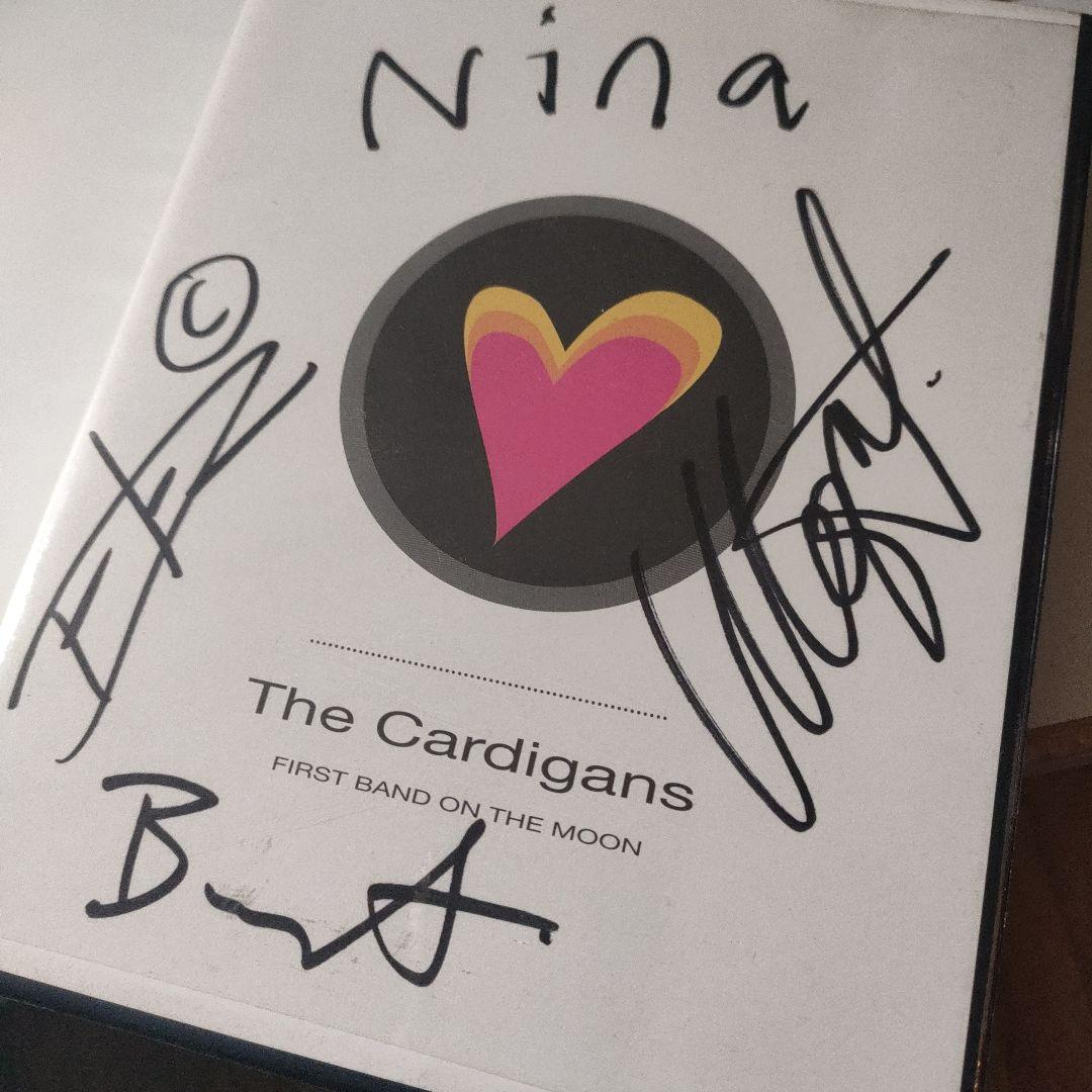 カーディガンズ直筆サイン入り　マスコミ配布用プレスキットCD