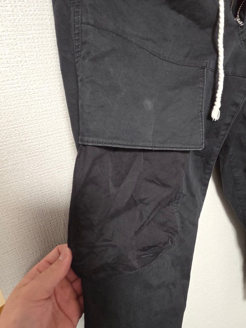 Y-3 ブラック カーゴパンツ