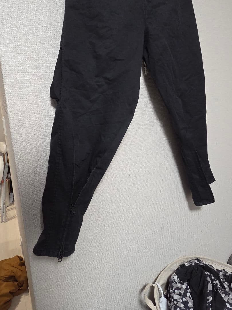 Y-3 ブラック カーゴパンツ