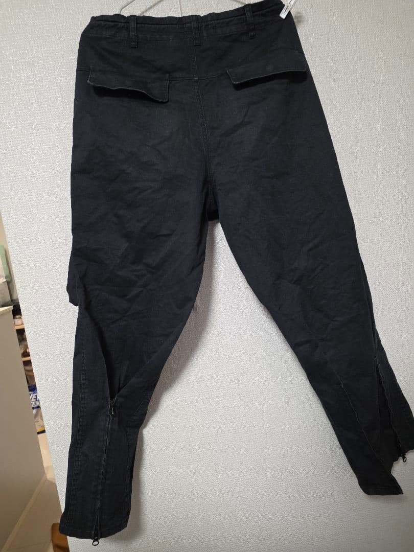 Y-3 ブラック カーゴパンツ