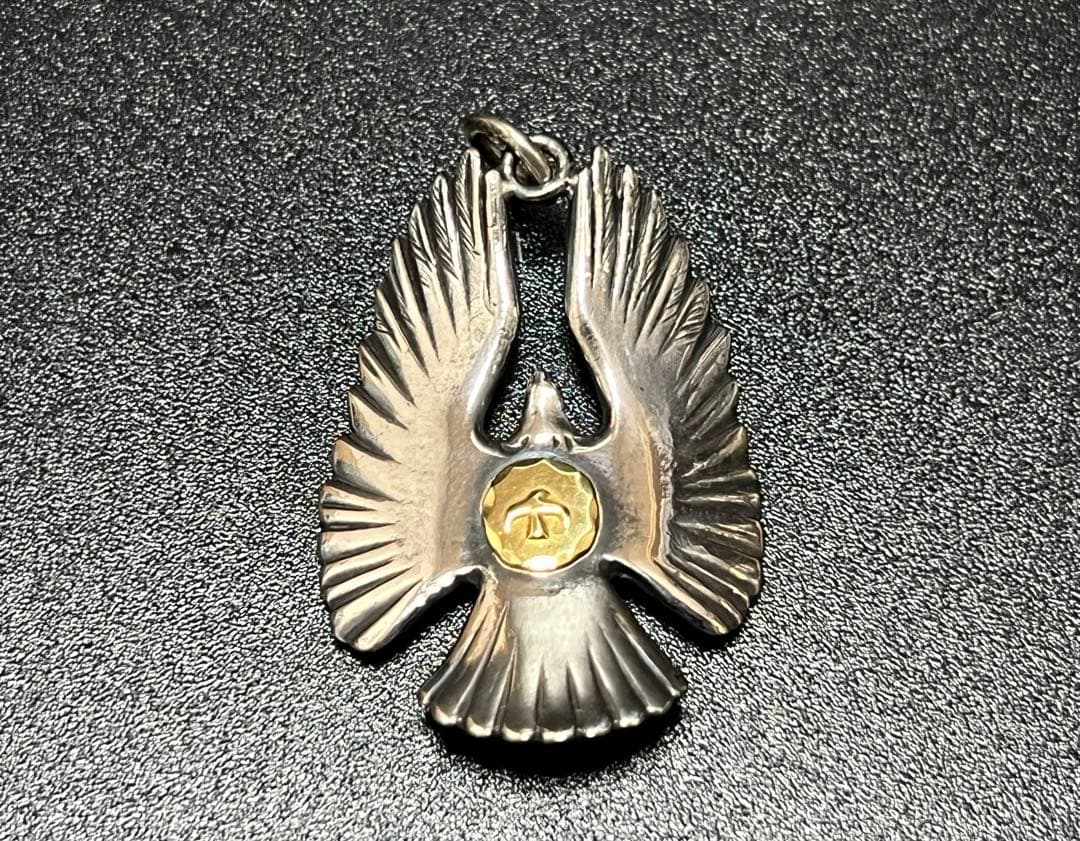 富士虎 ゴローズ goro's K18金メタル イーグルペンダントトップ