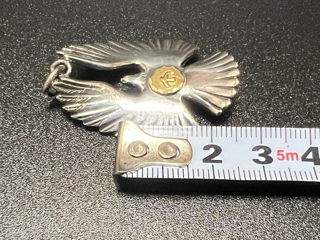 富士虎 ゴローズ goro's K18金メタル イーグルペンダントトップ