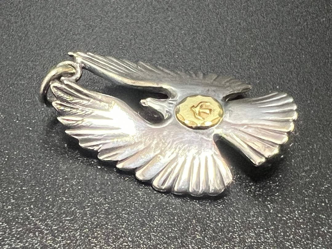 富士虎 ゴローズ goro's K18金メタル イーグルペンダントトップ