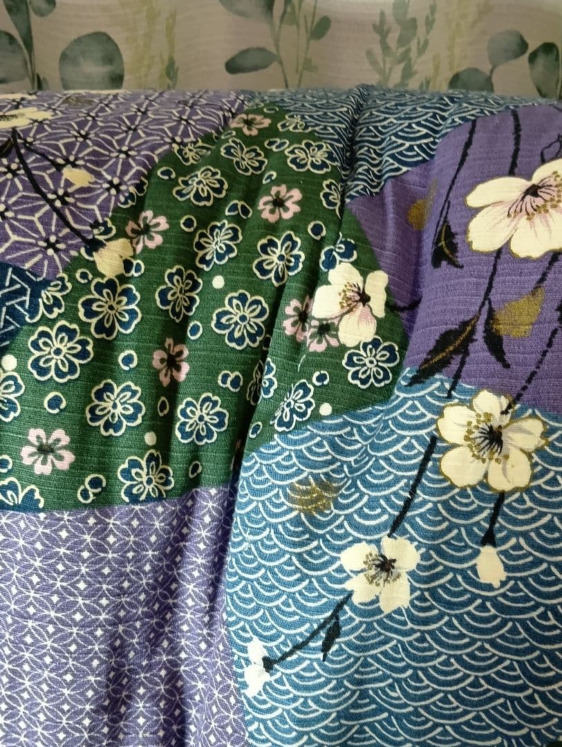 昭和　レトロ　モダン　敷き布団 　花柄