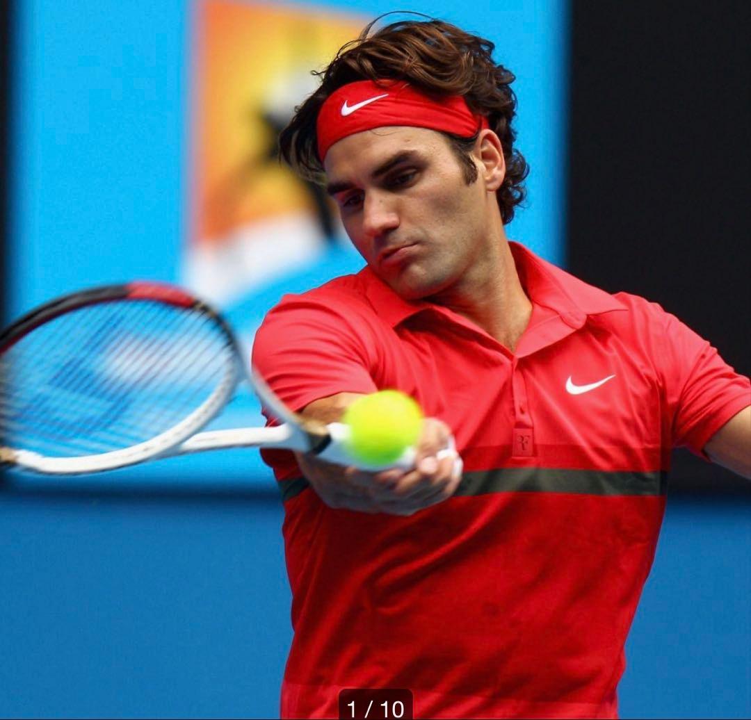 極美品 NIKE TENNIS RF ナイキ テニス フェデラー ポロシャツL