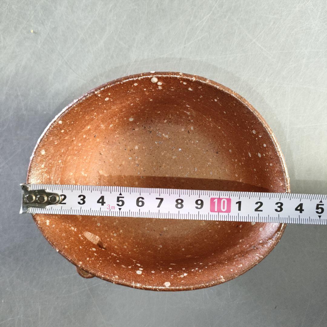 A1287-2/信楽焼/高橋楽斎/信楽変形片口向附5客/銘々皿/飾鉢/懐石道具/