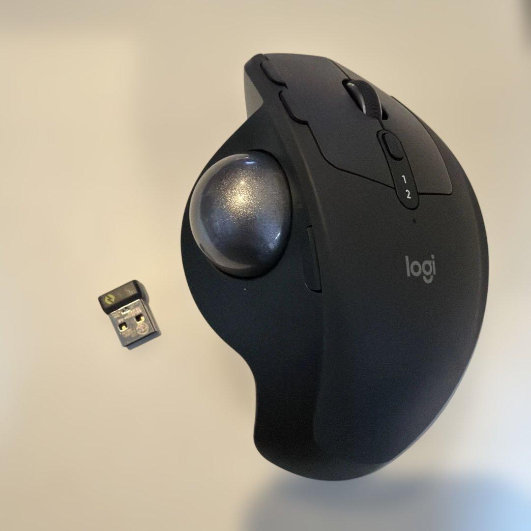 ロジクール MX ERGO S（MXTB2d）トラックボールマウス　ケース付き