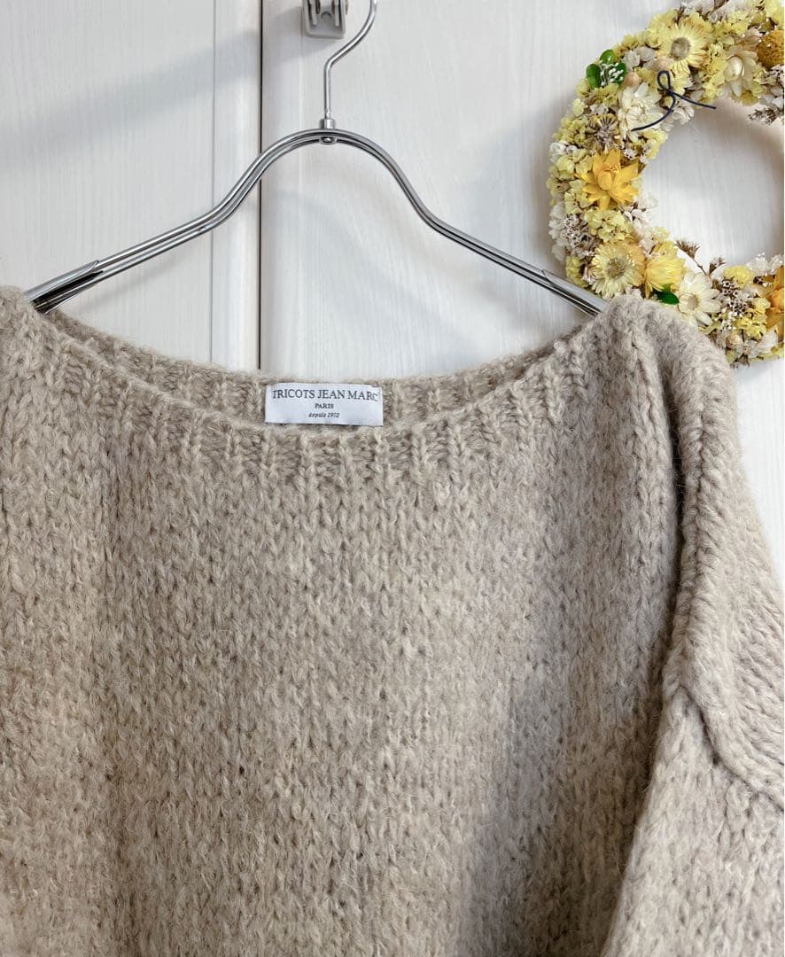 RN★プロフ必読★ 　別注ボートネックスリットプルオーバー