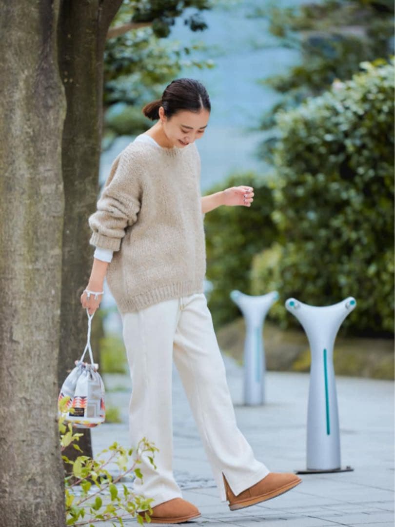 RN★プロフ必読★ 　別注ボートネックスリットプルオーバー