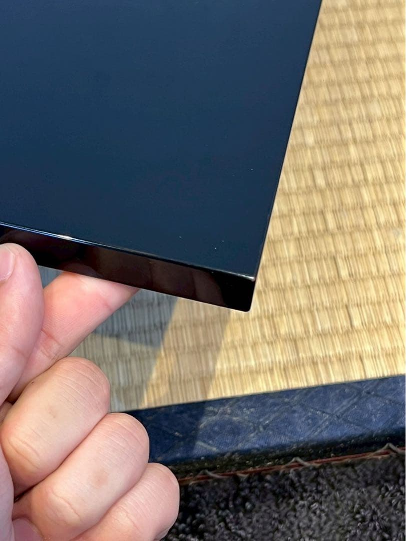 塗師 橘屋友七 希少作 真塗 長板 共箱 炉・風炉用 共箱 茶道具 江戸〜明治