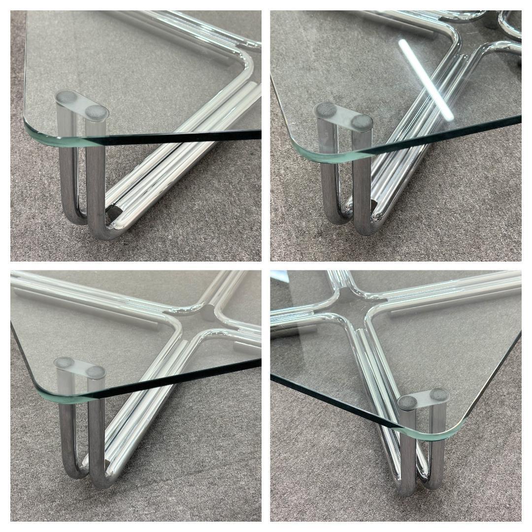 ■Cassina■784ローテーブル　ガラス　ロングセラー　モダン　100cm