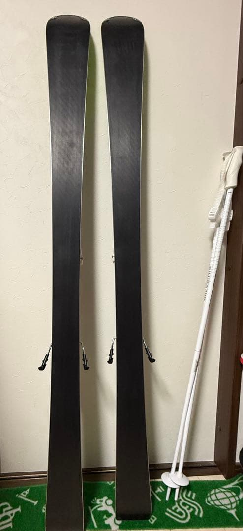 フォルクル　RTM スキー 板 147 & ロシニョール　ストック110