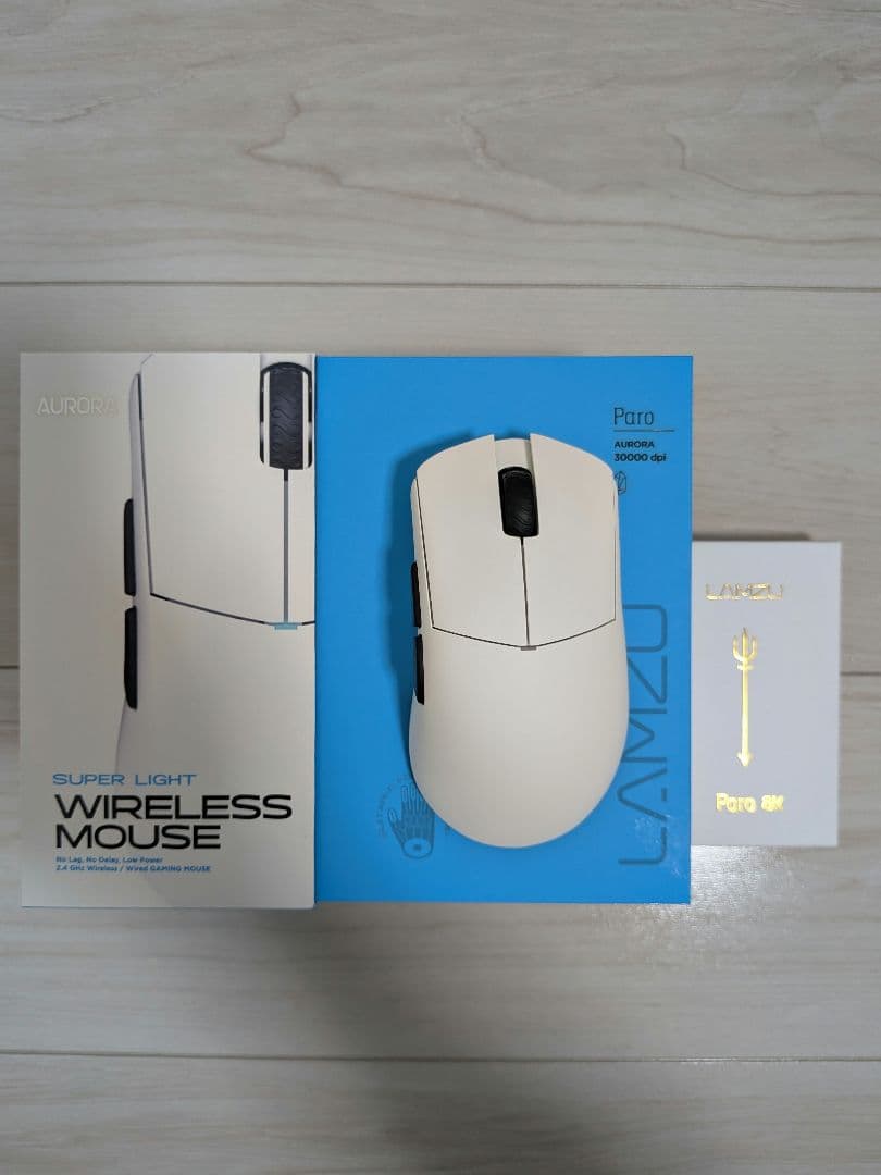 マウス・トラックボール LAMZU Paro Aurora