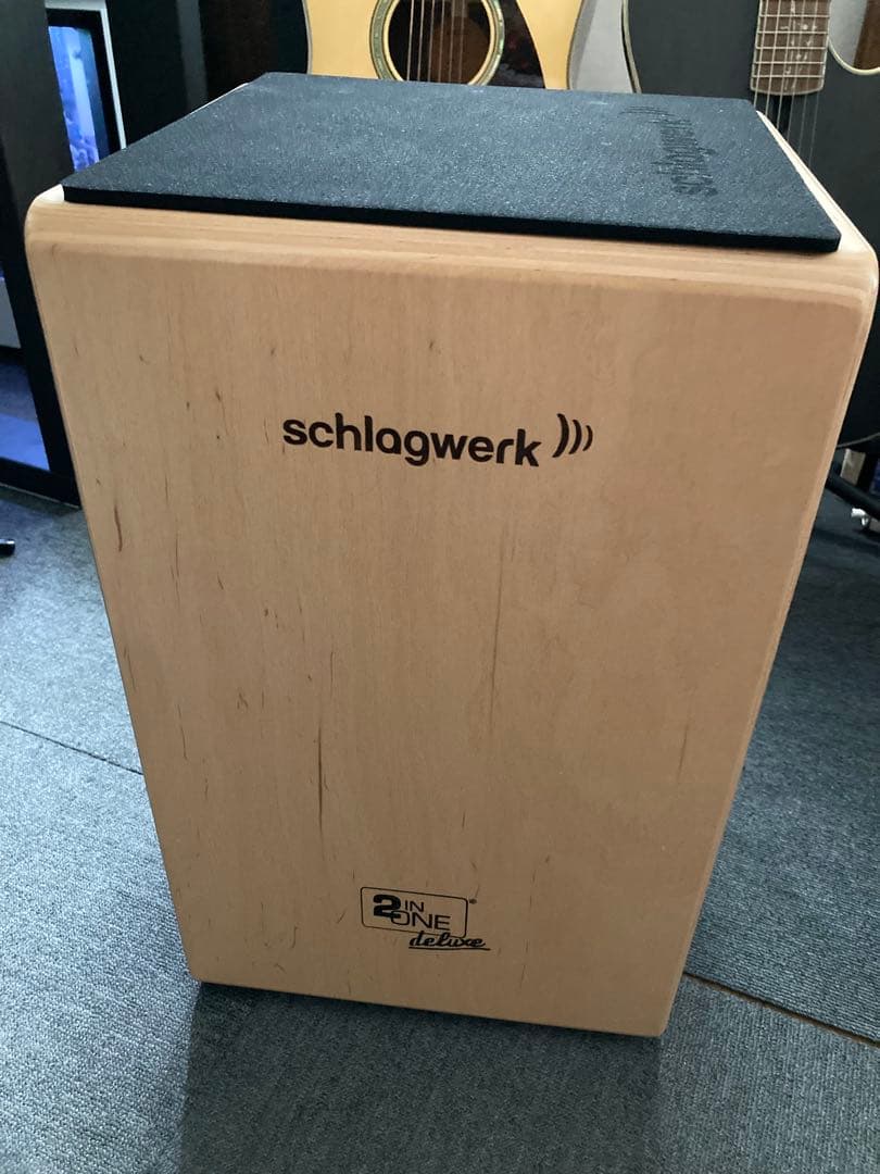 schlagwerk カホン ウッド調 専用ケース付き