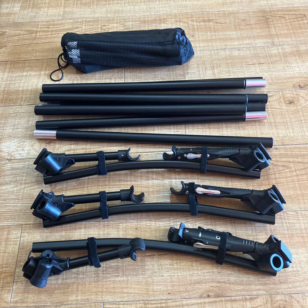 WAQ アウトドアコット カーキ【テント内で使用美品】