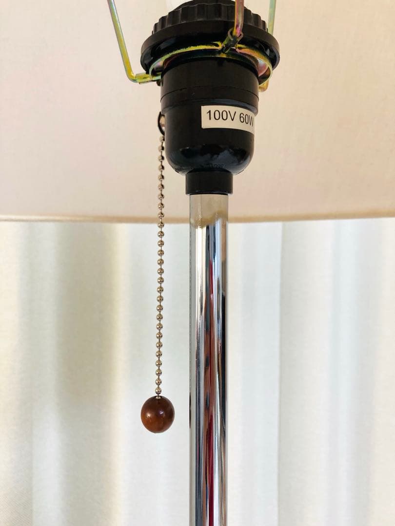 フロアライト　スタンドライト　生成　シェード　　照明　インテリア