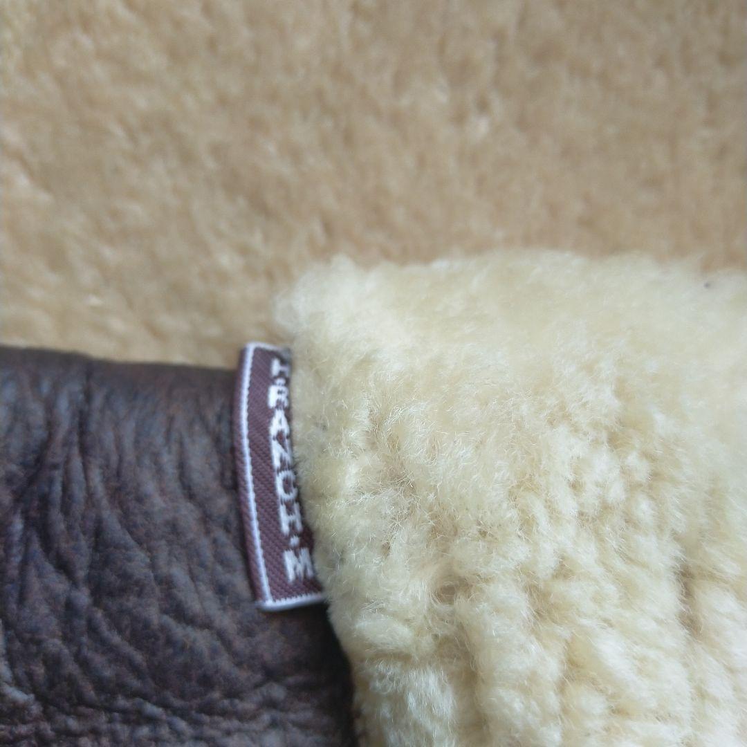 希少✨️ハリウッドランチマーケット　ムートン手袋　 ミトン　HRM 聖林公司