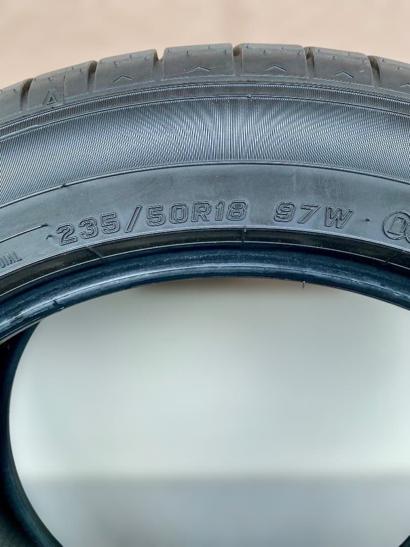 25年DUNLOP ENASAVE 235/50R18 4本18インチ