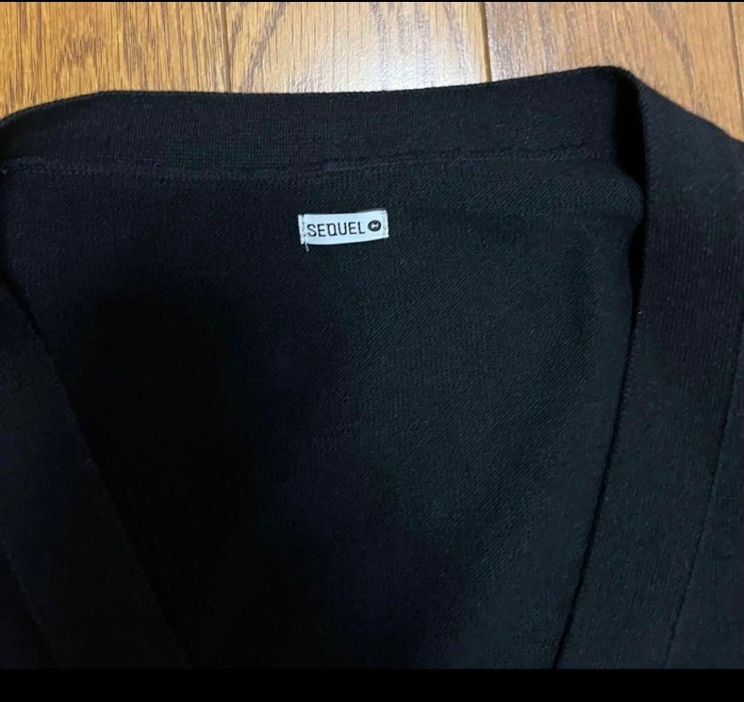 ◇sequel シークエル　カーディガン黒XL◇ニット soph ue xxx