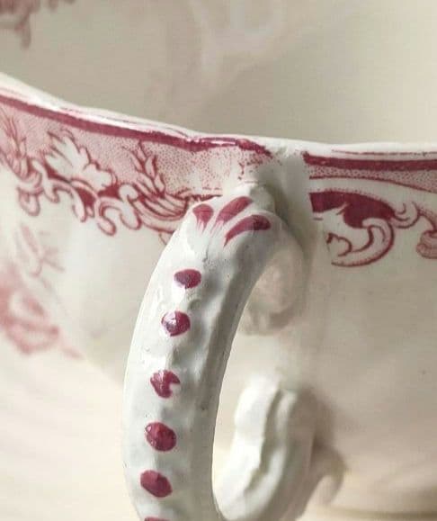 希少　美品　サルグミンヌ　カップ&ソーサー　フランスアンティーク