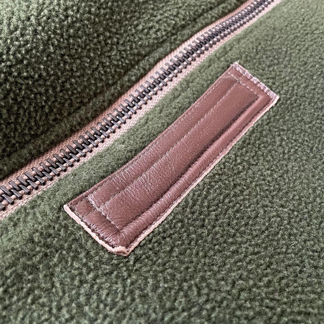 PineappleARMY'S MA-1ナイロン切替フリースボンバージャケット