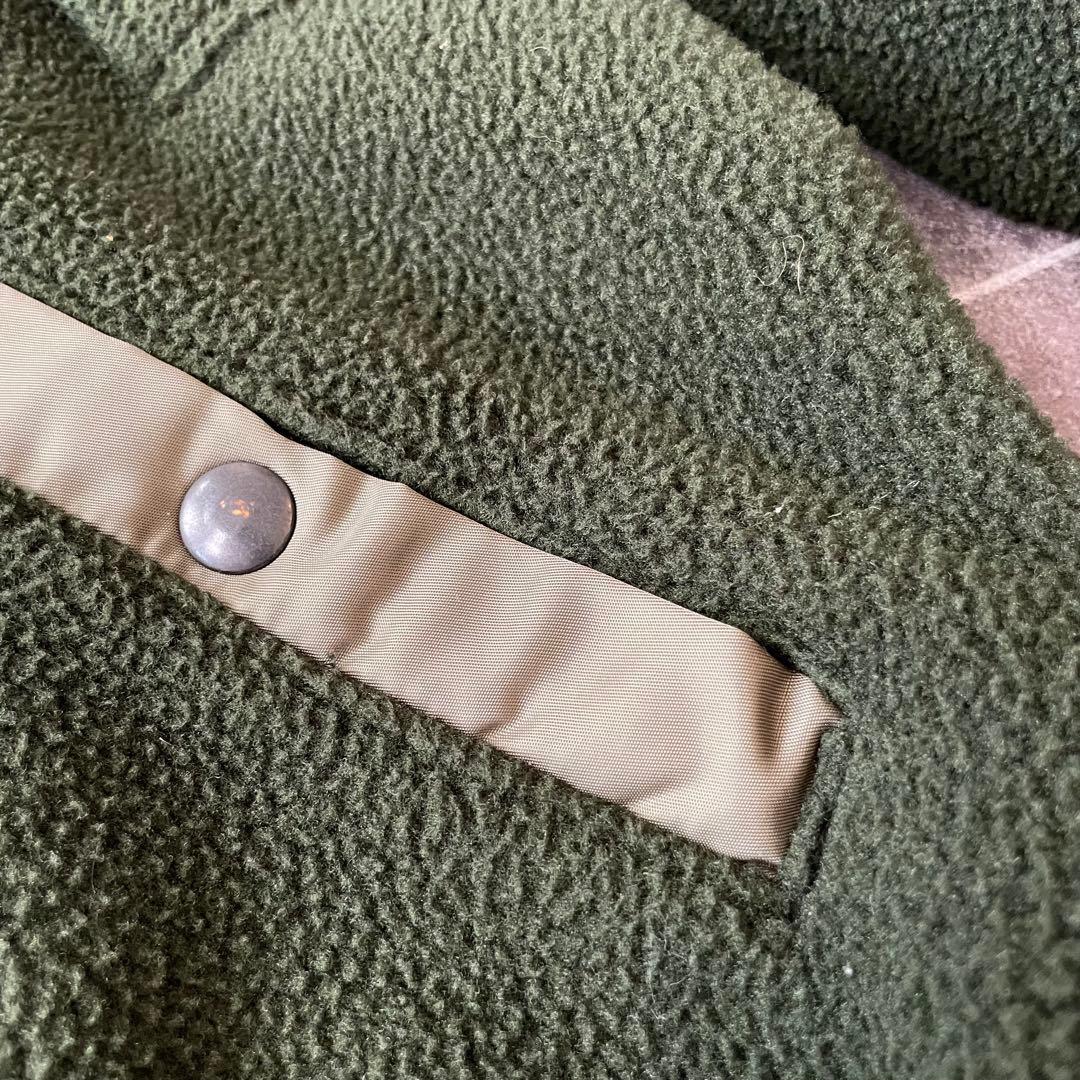 PineappleARMY'S MA-1ナイロン切替フリースボンバージャケット