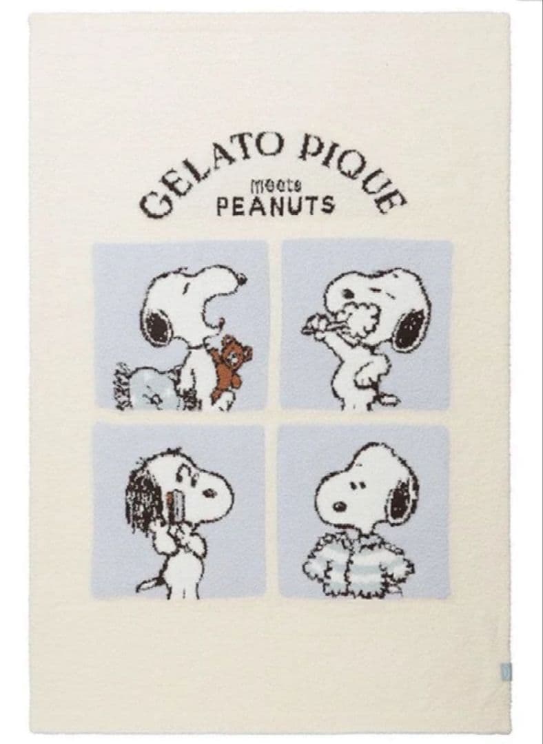 新品　未使用　gelato pique オリジナルアートブランケット