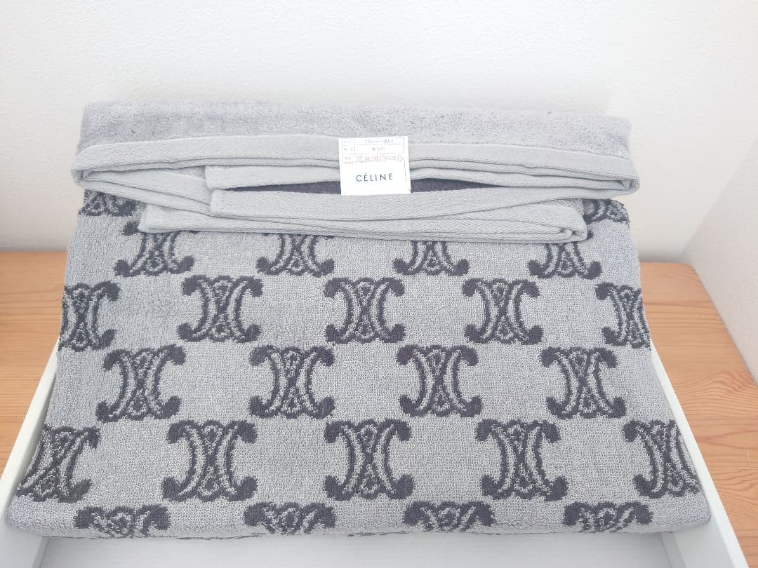 ★CÉLINE/セリーヌ マカダム柄 タオルセット★未使用品
