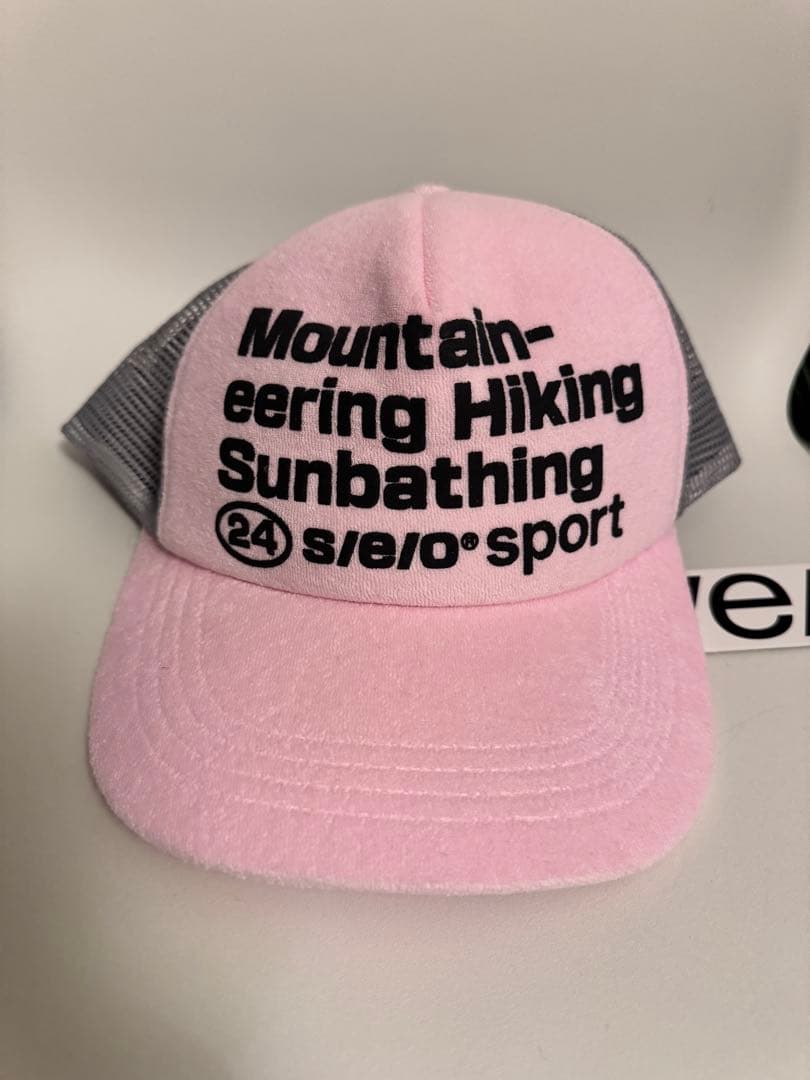 s/e/o seoul ロゴメッシュキャップ