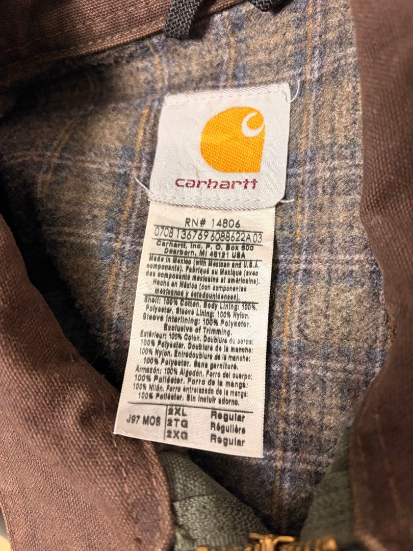 Carhartt デトロイトジャケット　J97MOS 2XL