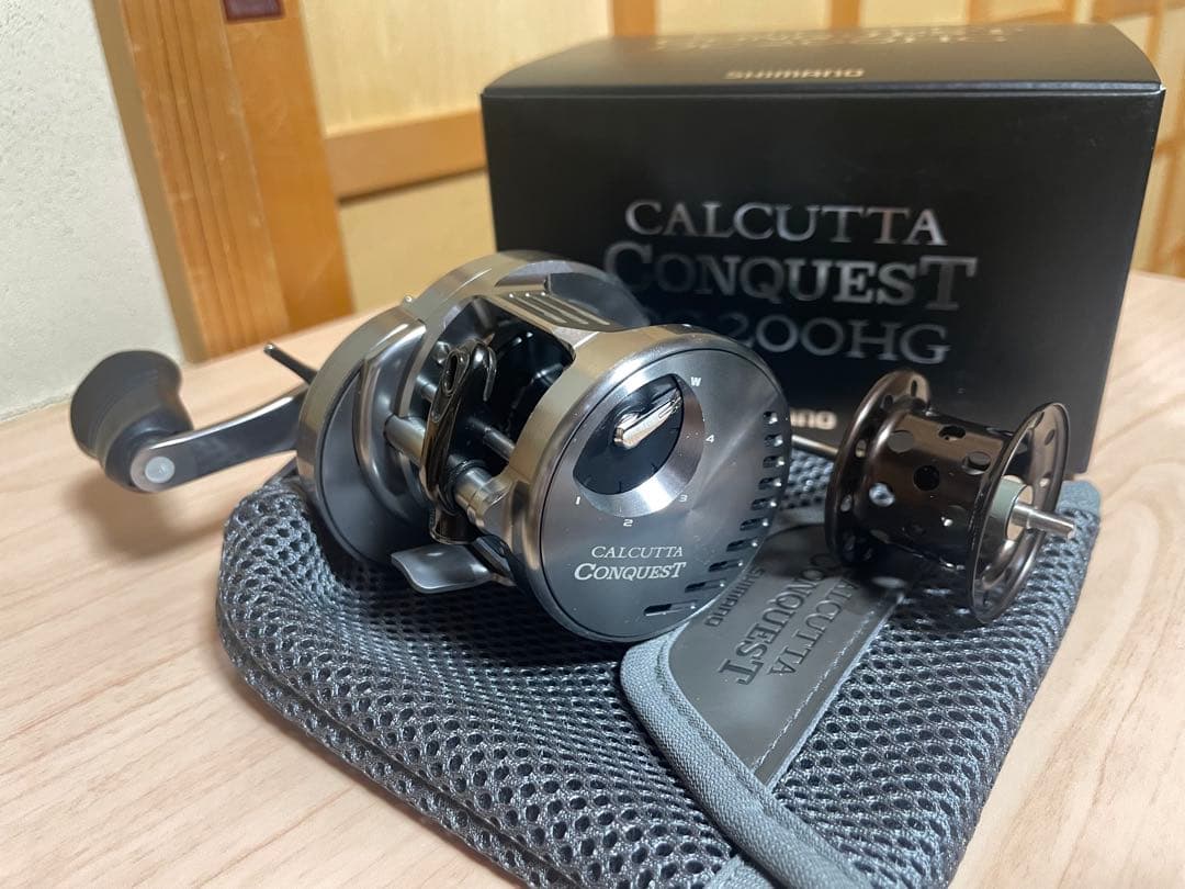 シマノ CALCUTTA CONQUEST DC 200HG 下町スプール