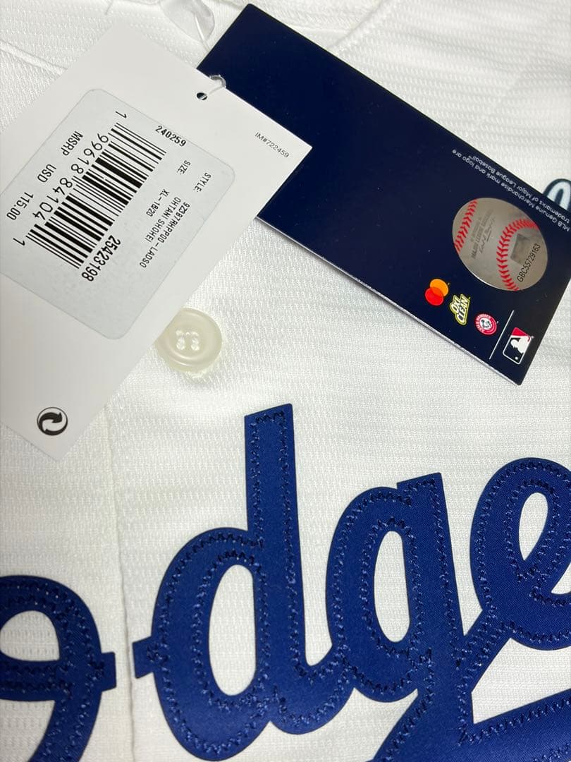 100%正規品ユースXL新品ナイキマーク刺繍仕様2025ワールドシリーズ大谷翔平
